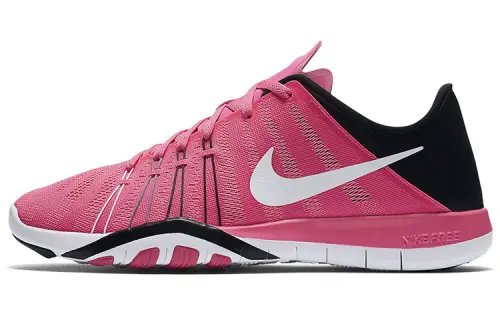 Nike Free TR Fabric Comfortable Cushioning Slip Resistant Abrasion Resistant Breathable Low top Training Shoes Women's