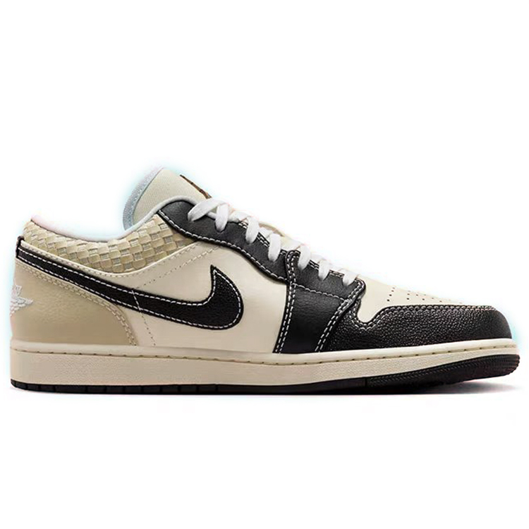 Jordan Air Jordan 1 Vintage Basketball Shoes Men’s Low Top White/Black