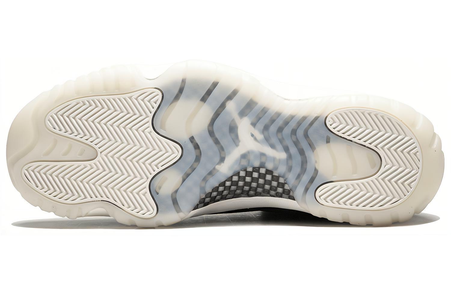 Мужские кроссовки Jordan Air Jordan 11 retro low "derek jeter re2pect" (синие) — фото 5