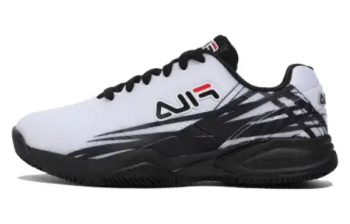 FILA Axilus 2 Slip Resistant Abrasion Resistant Low top Tennis Shoes Unisex Gray Black