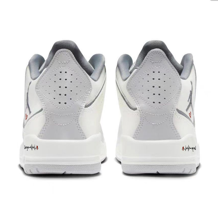 Jordan Courtside 23 Vintage Basketball Shoes Men’s Mid Top White/Gray