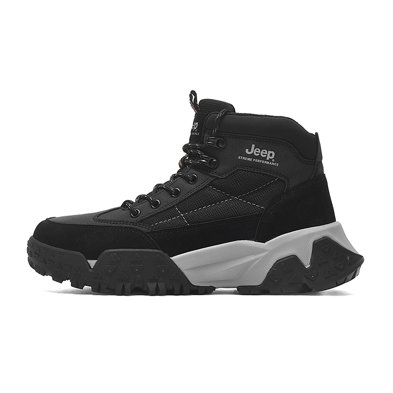 Jeep High top Outdoor Shoes Men’s Black