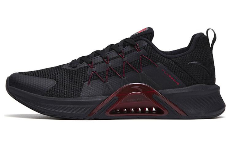 Anta Wuer Tai Shan 2 Cushioning Slip Resistant Abrasion Resistant Low top Training Shoes Men’s Black Red