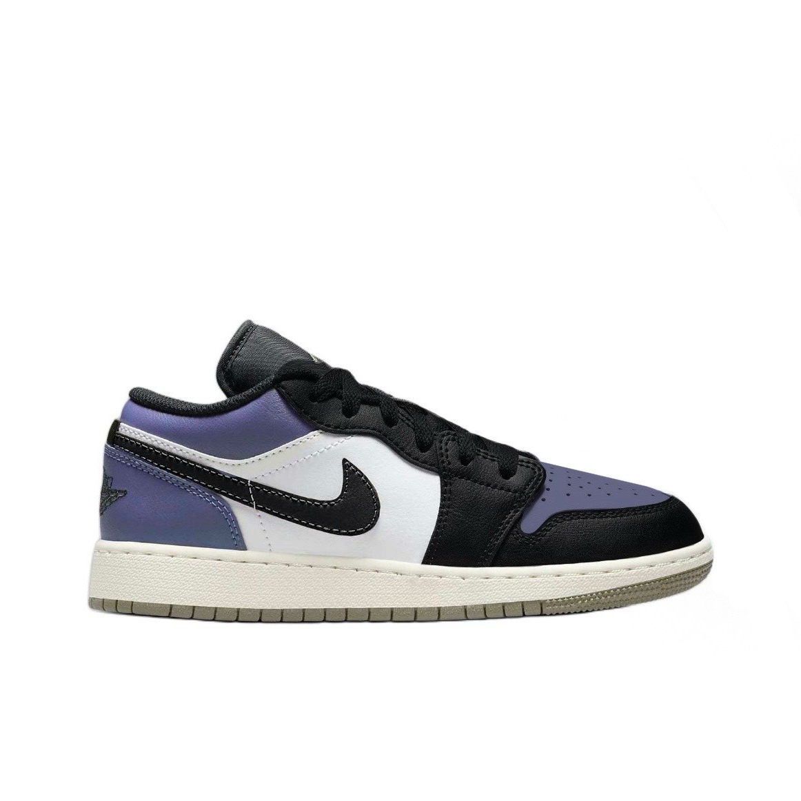 Jordan Air Jordan 1 Mini Barb 5 Leather Abrasion Resistant Abrasion Resistant Low top Vintage Basketball Shoes Unisex