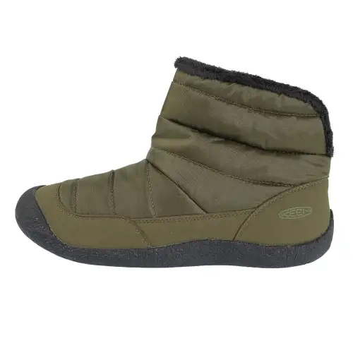 Keen Howser Fold Down Crew Snow Boots Men's Dark Olive