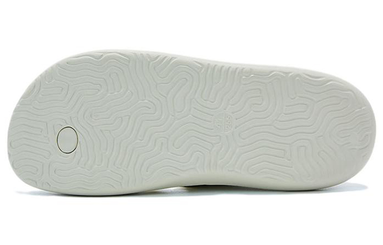 PEAK Tai Ji3.0 Flip Flops Men's Canvas White