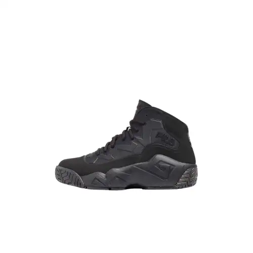 FILA MB No Sew High top Basketball Shoes Men's Black