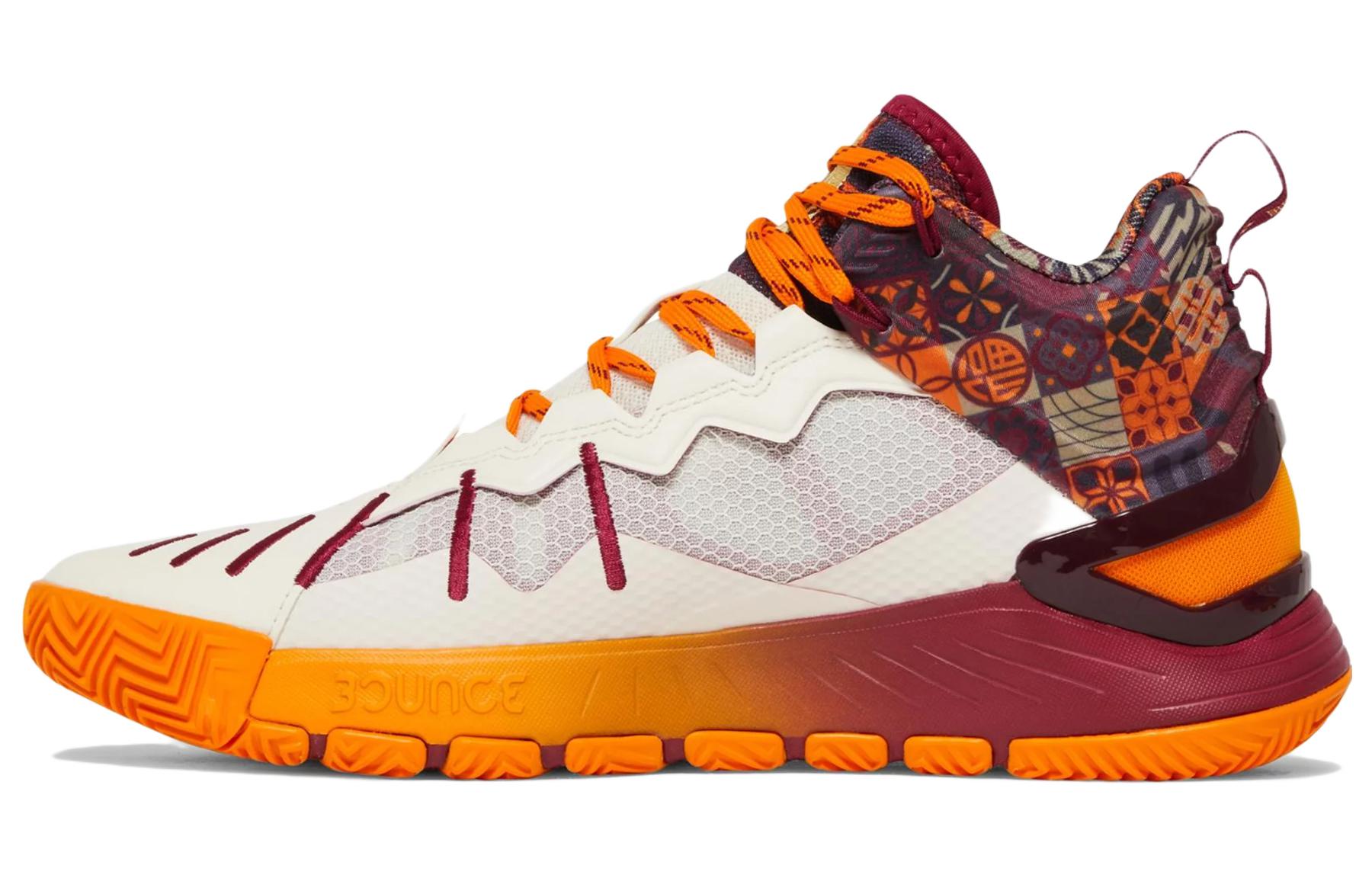 D Rose Son of Chi Adidas 'White Bold Orange'