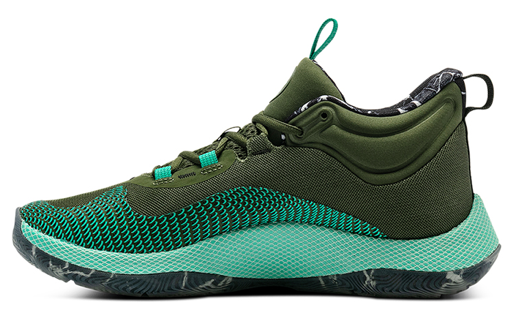 Кроссовки Under Armour Hovr Splash 1 Curry (зеленые)