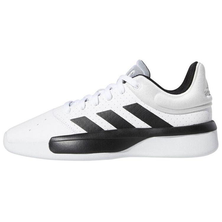 Adidas Pro Adversary Low Slip Resistant Abrasion Resistant Mid top Basketball Shoes Men’s Black White