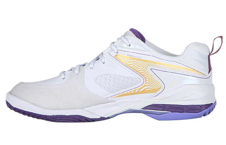VICTOR 9200Tty Slip Resistant Low top Badminton Shoes Unisex White Purple