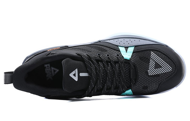 PEAK Abrasion Resistant Slip Resistant Low top Performance Basketball Shoes Men’s Black