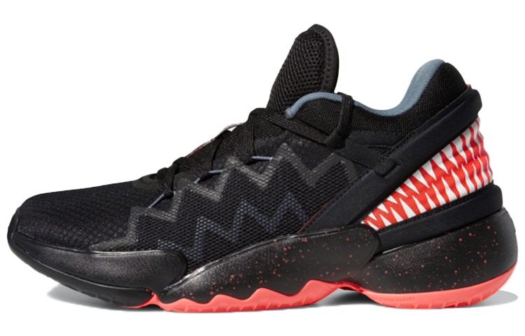 Мужские кроссовки adidas adidas D.O.N. Issue #2 TPU (черно-розовые)