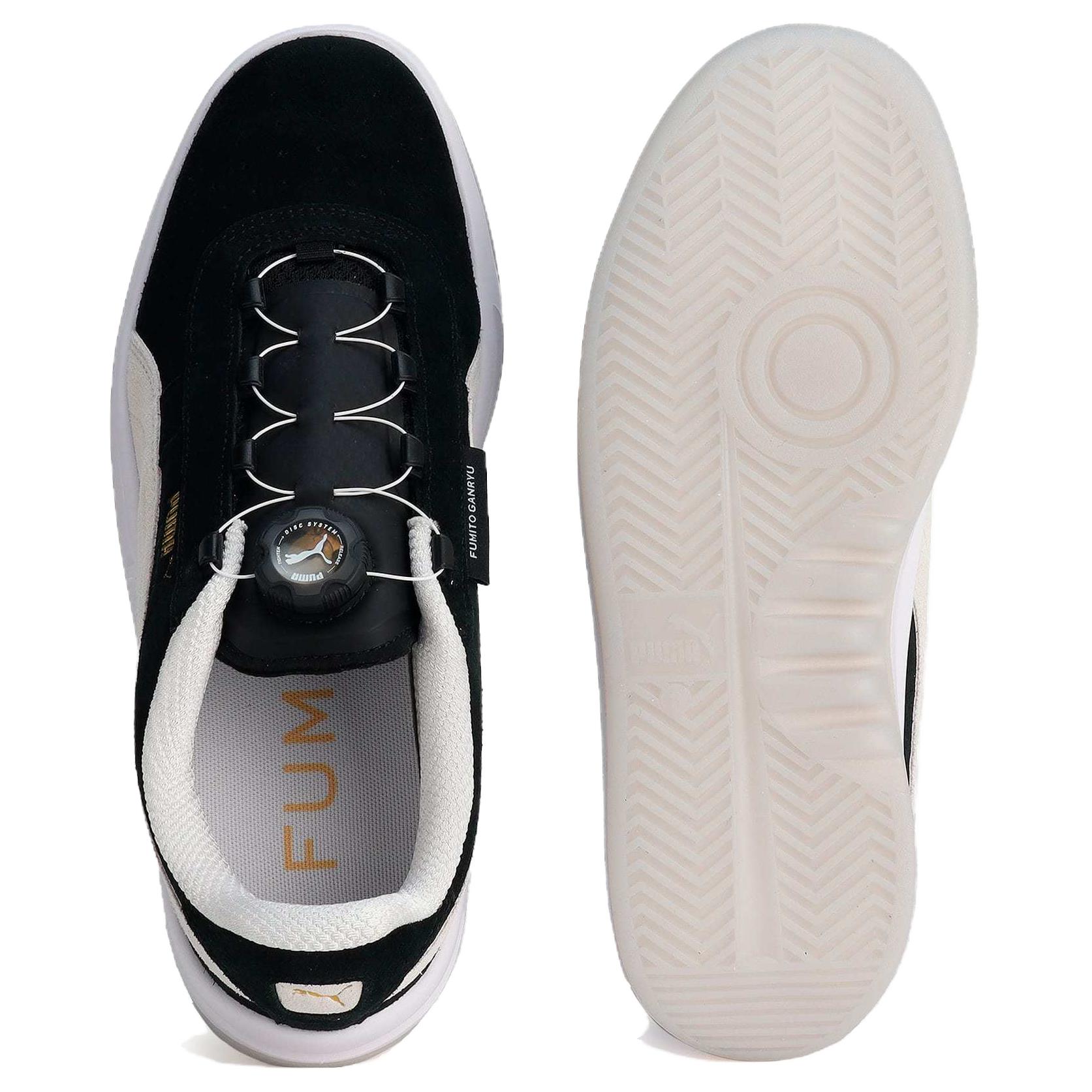 FUMITO GANRYU x PUMA GV Special Abrasion Resistant Low top Tennis Shoes Unisex Black White