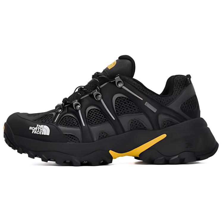 THE NORTH FACE Hedgehog Mesh Comfortable Low top Hiking Shoes Unisex Black FW24