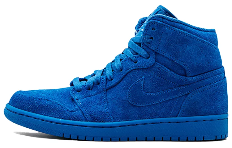 Jordan 1 Retro Blue Suede Men's