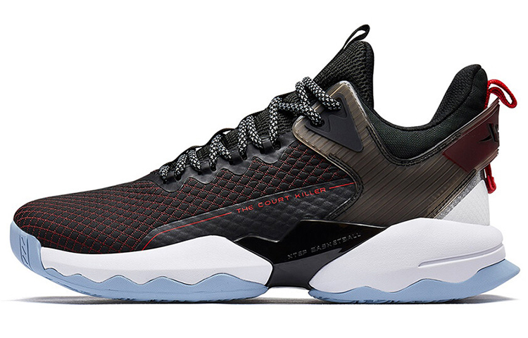 XTEP Cushioning Slip Resistant Abrasion Resistant Cushioning Slip Resistant Abrasion Resistant Low top Basketball Shoes