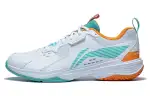 Li Ning Ace Badminton Shoes Unisex Low Top White/Green/Orange