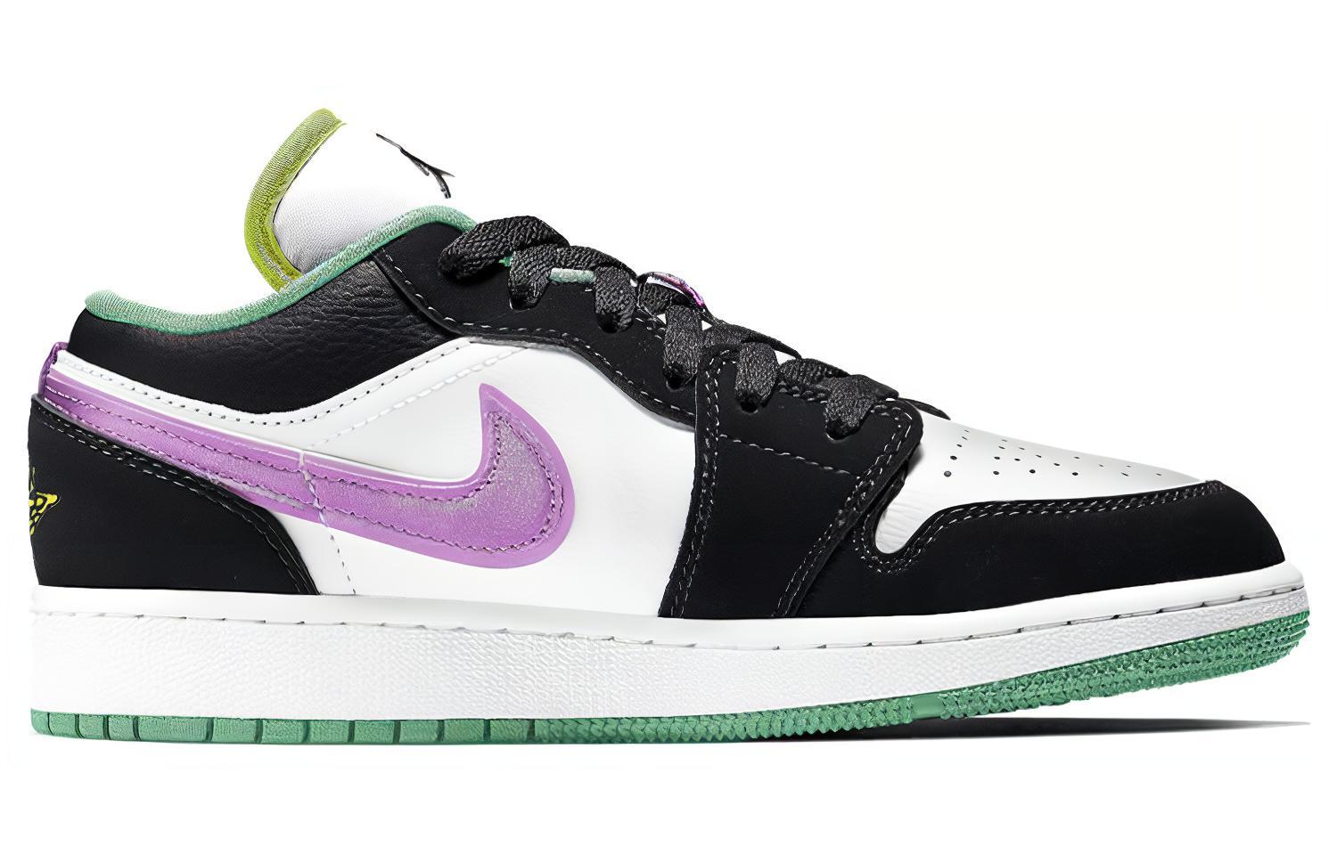 Air Jordan 1 Low ‘White Violet Shock’ Gs