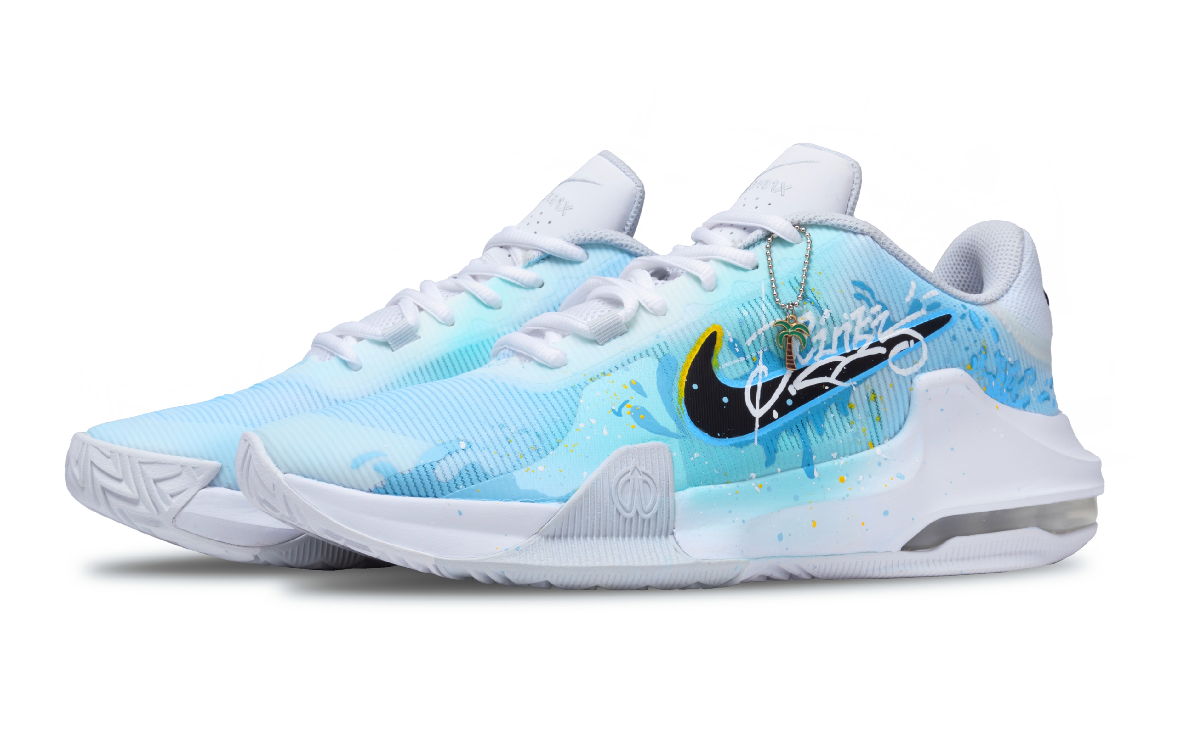 Nike Air Max Impact 4 Blue Vortex Reef By Reef, Photosynthetic Power Slip Resistant Abrasion Resistant Low top