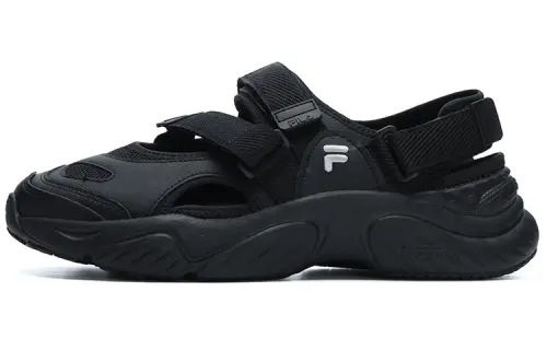 FILA FUSION Conch Sandals 'Black'