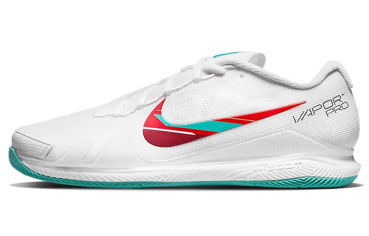 Nike Air Zoom Vapor Pro Court Lightweight Low top Tennis Shoes Men's White