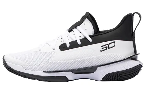Under Armour Curry 7 Team 'White Black'