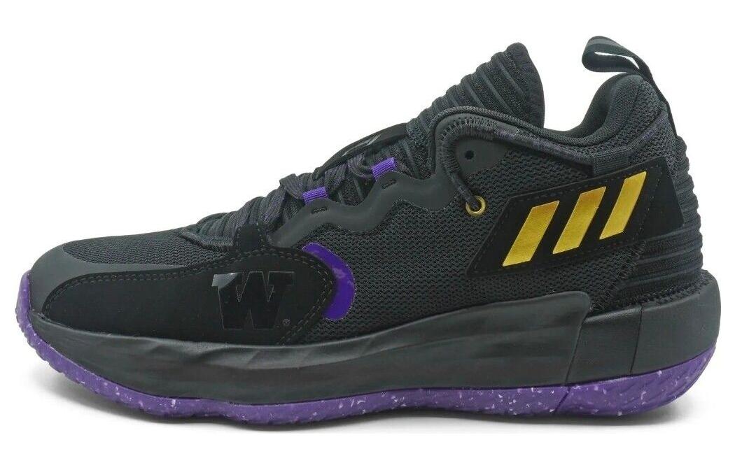 Dame 7 Adidas Extply 'Washington Huskies - Away'