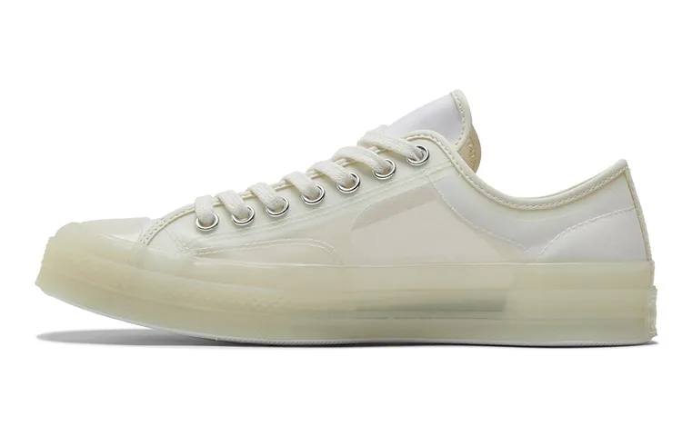 Converse Chuck 70 Abrasion Resistant Low top Canvas Shoes Unisex White