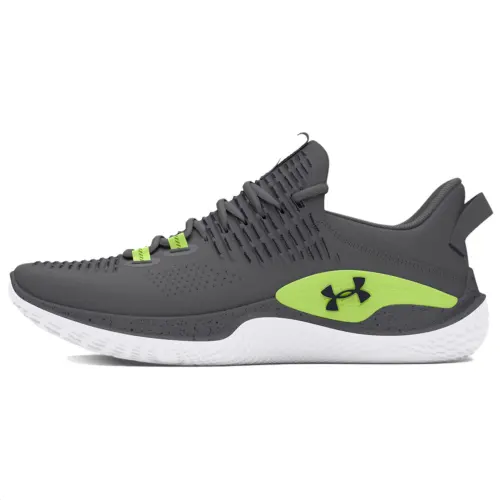 Under Armour Dynamic Slip Resistant Abrasion Resistant Low top Training Shoes Men's Green Gray