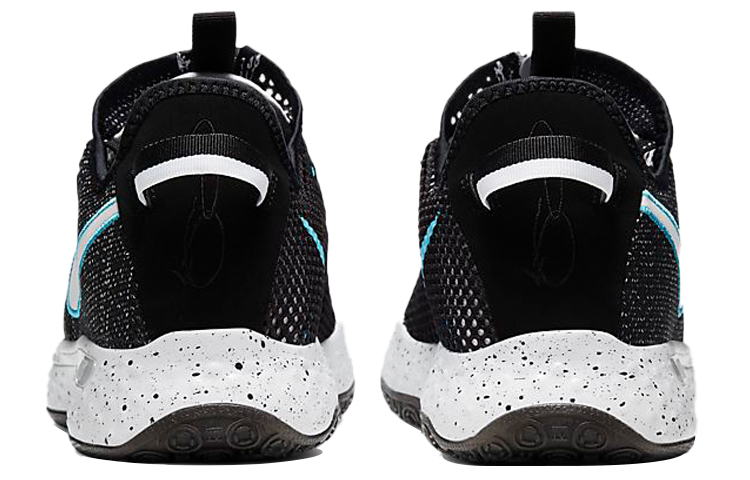 Кроссовки Nike PG 4 Black Grey Tea (черныйсерый) — Чёрныйсерый — фото 5