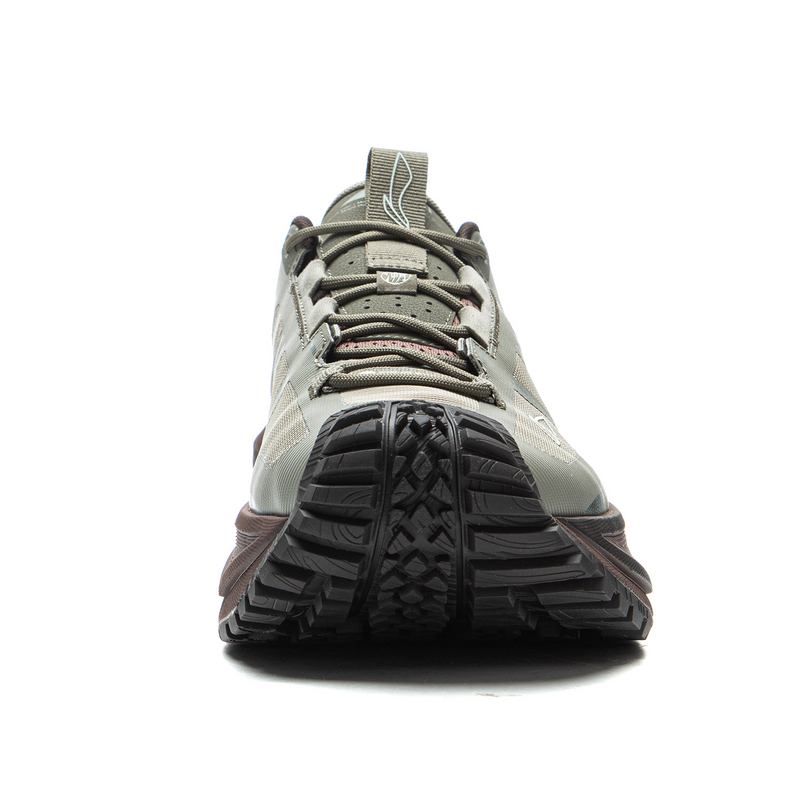 Li Ning Outdoor CF Tracing, Xingchuan SE Low top Hiking Shoes Unisex Withered Grass Gray