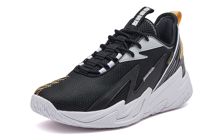 361° Shadow Blade 2 Abrasion Resistant Slip Resistant Low top Performance Basketball Shoes Men’s Black White
