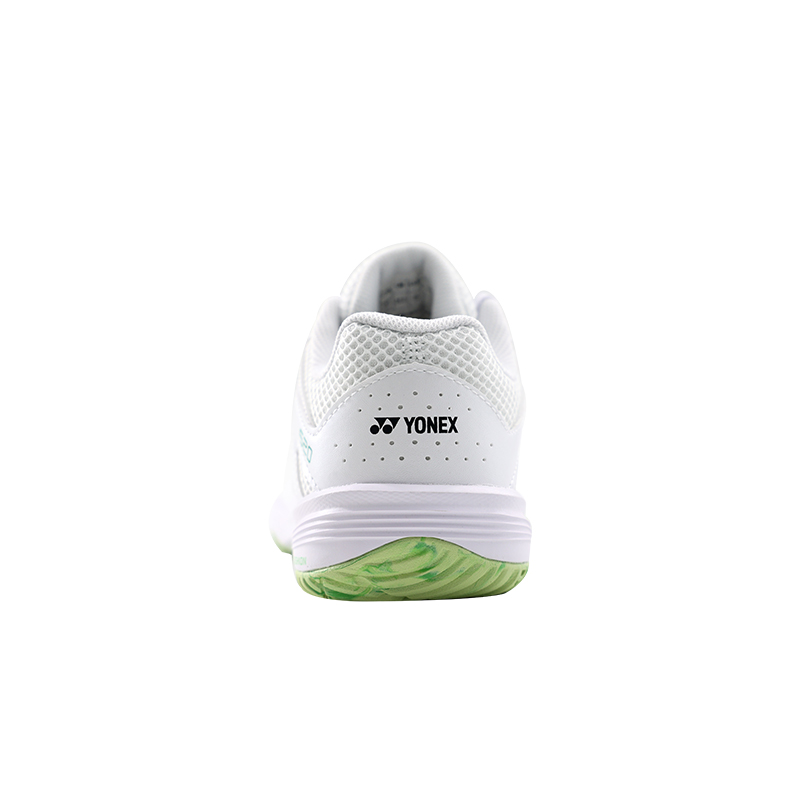 YONEX 520 Textile, Synthetic Leather Low top Badminton Shoes Unisex White Green