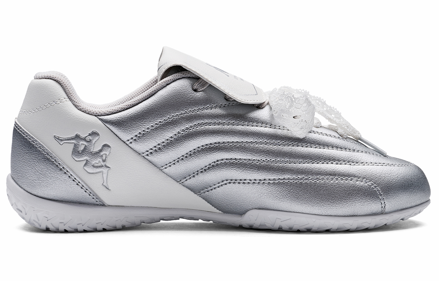 Kappa K79 Back to Back Abrasion Resistant Coverage Low top Racing Shoes Women’s Silver
