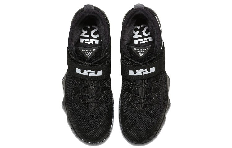 Мужские кроссовки Nike Ambassador 10 Black & Marble 10 (черно-белые) — Чёрный / белый — фото 4