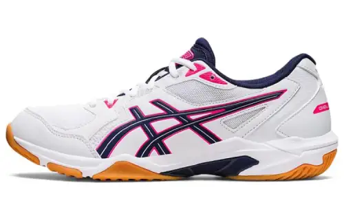Asics Gel-Rocket 10 10 low-top volleyball shoes for men and women, white