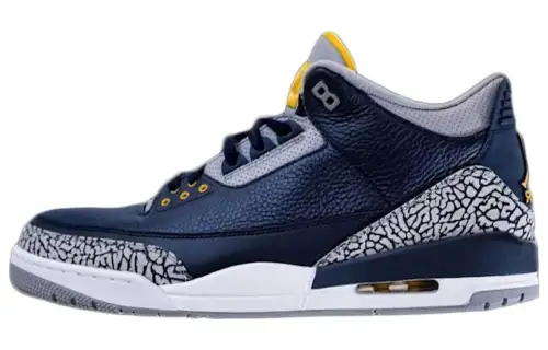 Jordan 3 Retro 'Michigan Wolverines' Pe