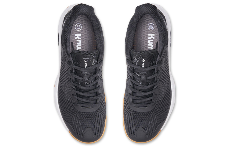 KUMPOO Lingyun Low top Badminton Shoes Unisex Black