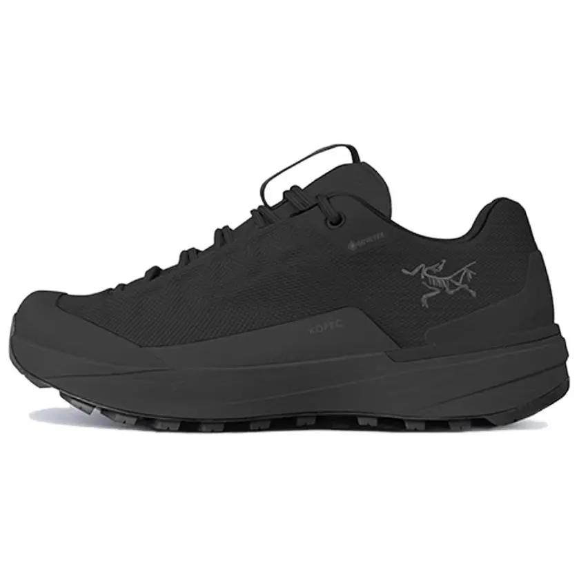 Arc'teryx KOPEC GTX Polyester Waterproof And Breathable Slip Resistant Low top Mountaineering Shoes Men's Black