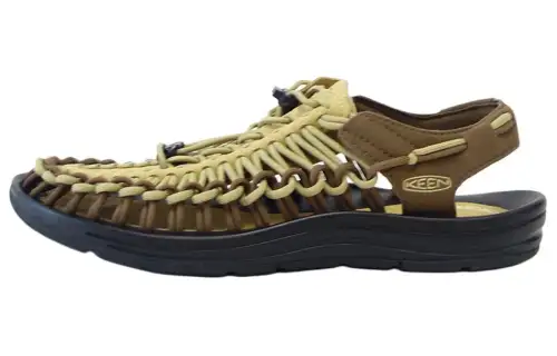 Keen Uneek Breathable Support Grip River Trekking Shoes Men's Khaki