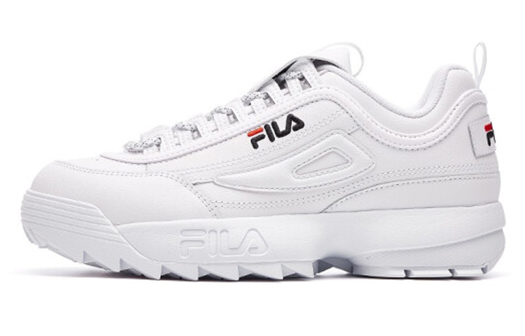 FILA FUSION Classical Retro Running Shoes White Women's