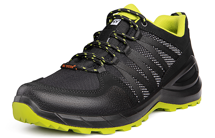 SLEADER Explorer Collection Cushioning Waterproof Slip Resistant Low top Outdoor Shoes Men’s Black Green