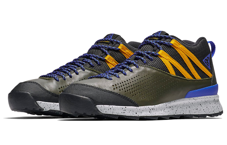 Ботинки Nike ACG Okwahn 2 (черно-желто-синие) — фото 3