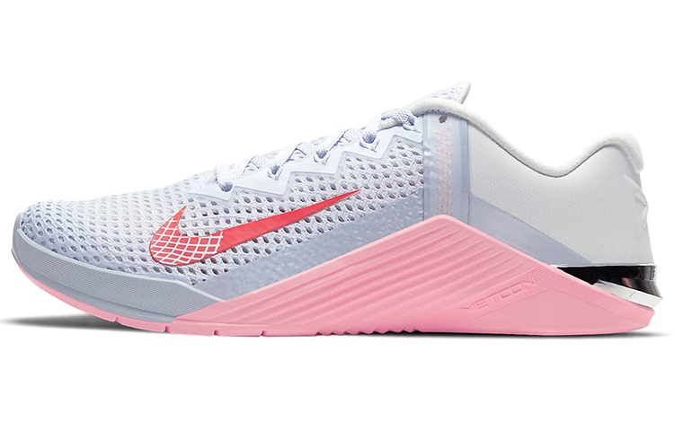 Nike Metcon 6 shock-absorbing, anti-slip and wear-resistant low-top training shoes for women gray powder