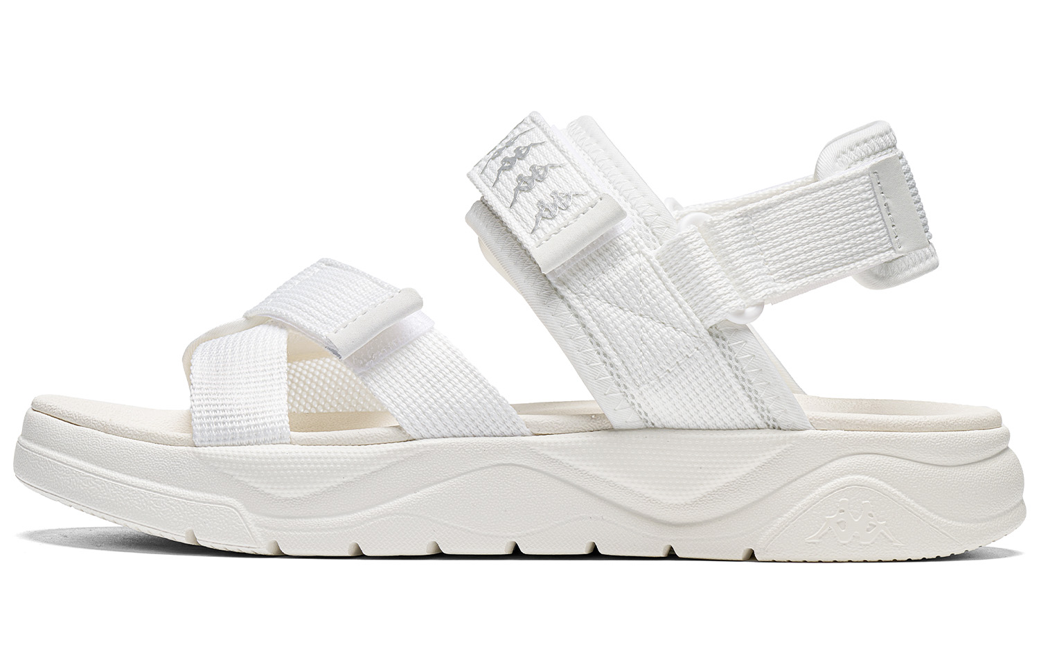 Kappa Jungle Lion Collection Beach Sandals Women's Classic White