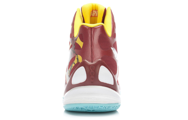 Li Ning BB LITE 3 The Avengers Collection Iron Man Textile, Synthetic Leather, TPU