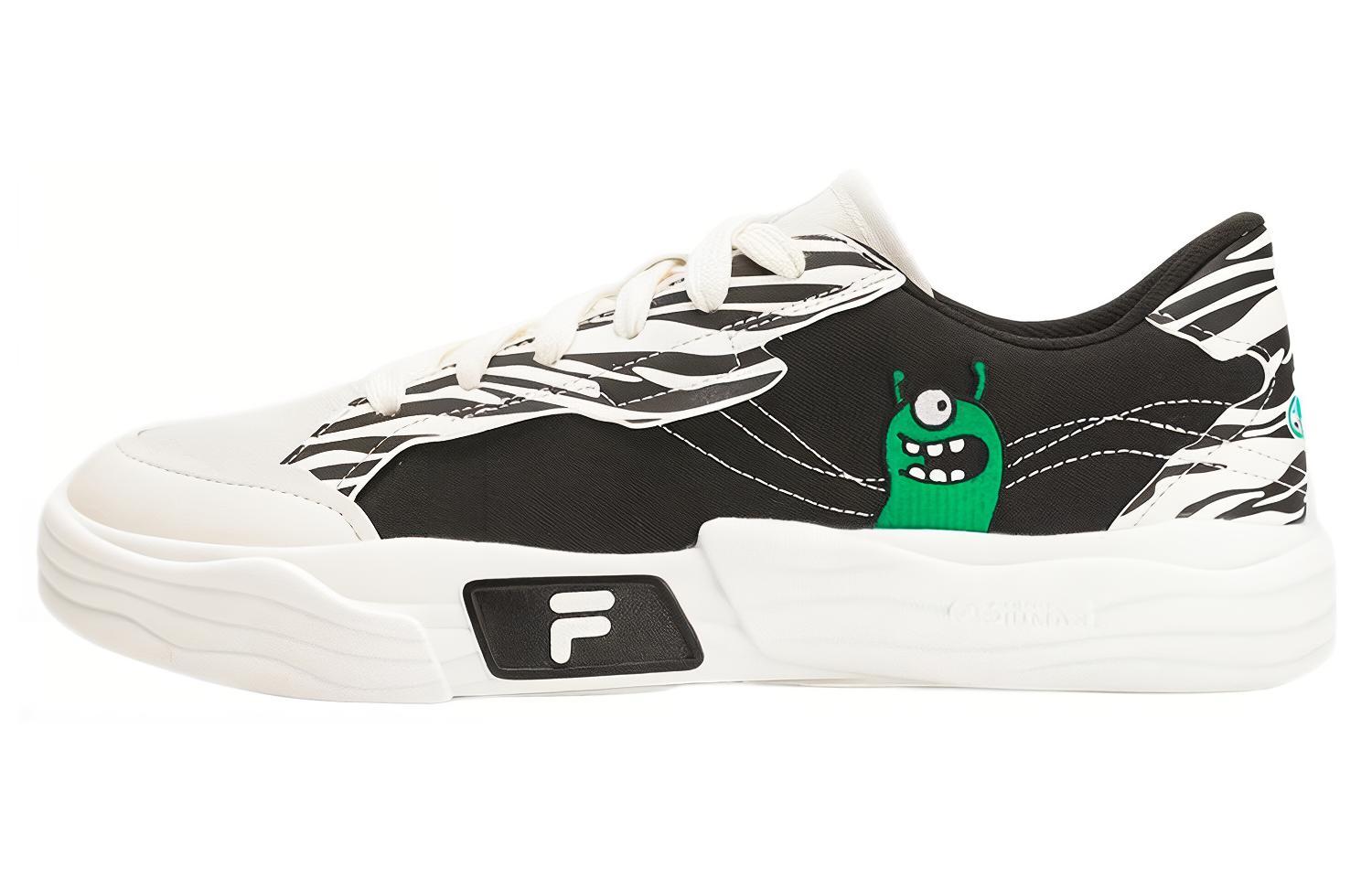 Мужские кеды Fila FILA FUSION POP 2 2FOB (черно-бело-зеленый)