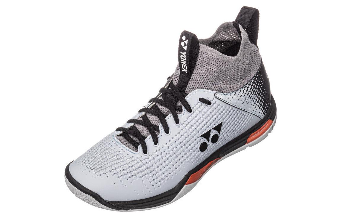 YONEX Power Cushion Cushioning Abrasion Resistant Cushioning, Wear Resistant High top Badminton Shoes Men’s Light Gray