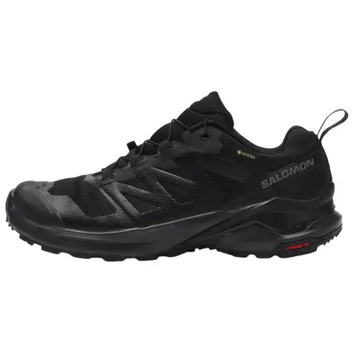 SALOMON X Adventure Slip Resistant Abrasion Resistant Balance Grip Low top Hiking Shoes Men's Black